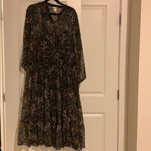 H&M maxi dress size 10